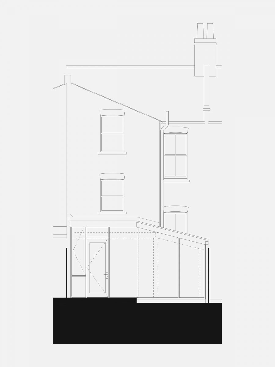 Oswyth Road Elevation